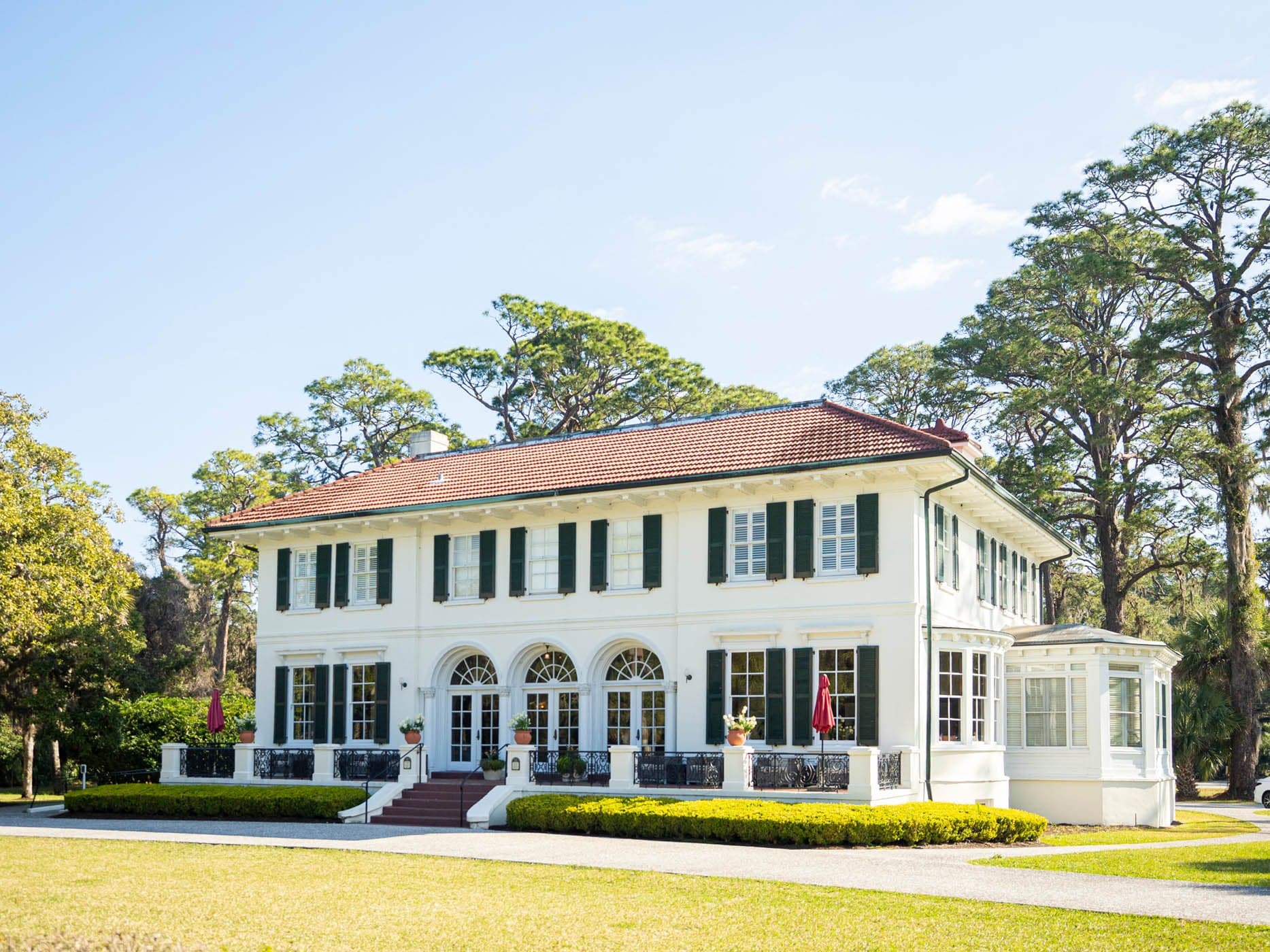 The entrance to Cherokee Cottage