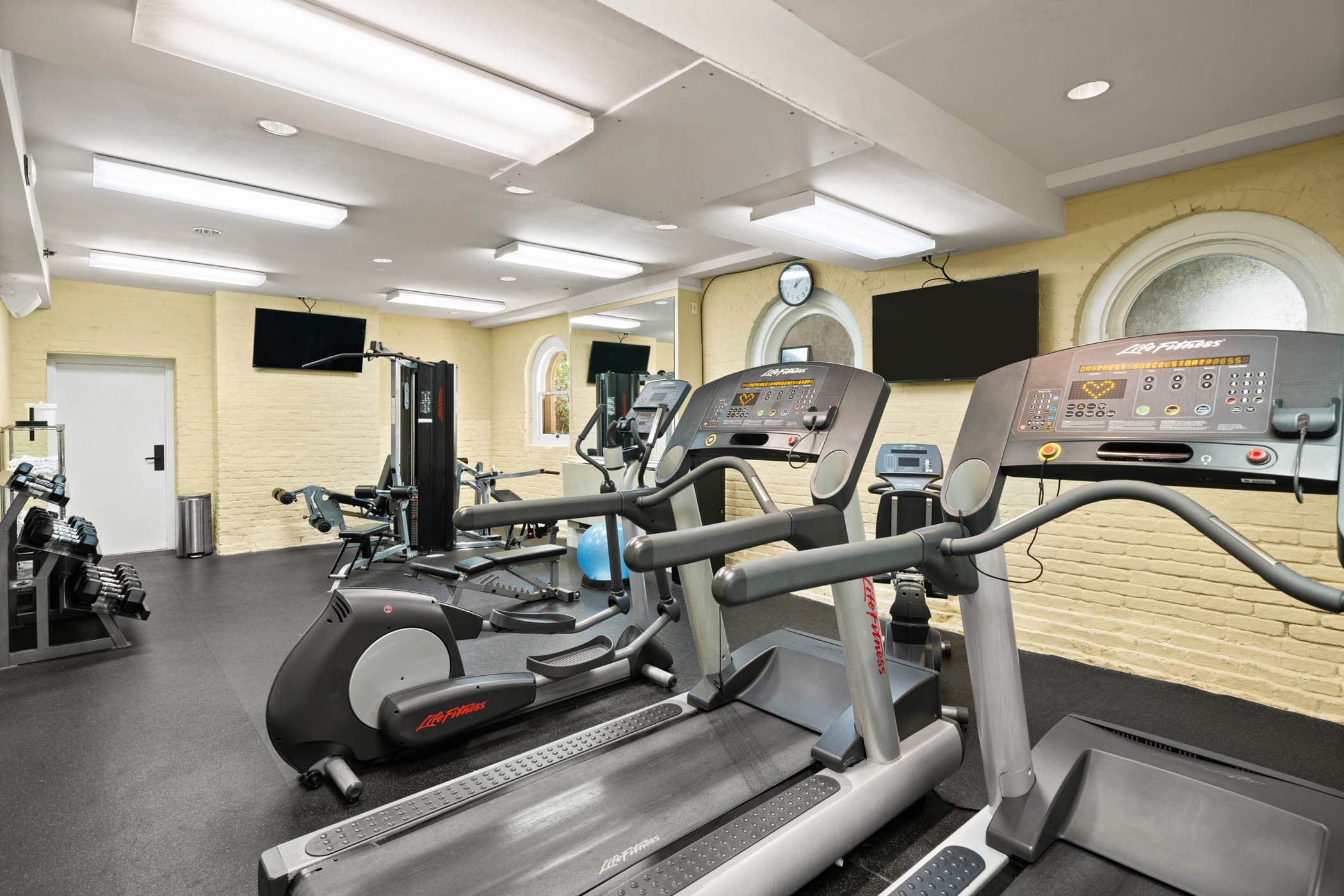 Fitness equipment at Jekyll