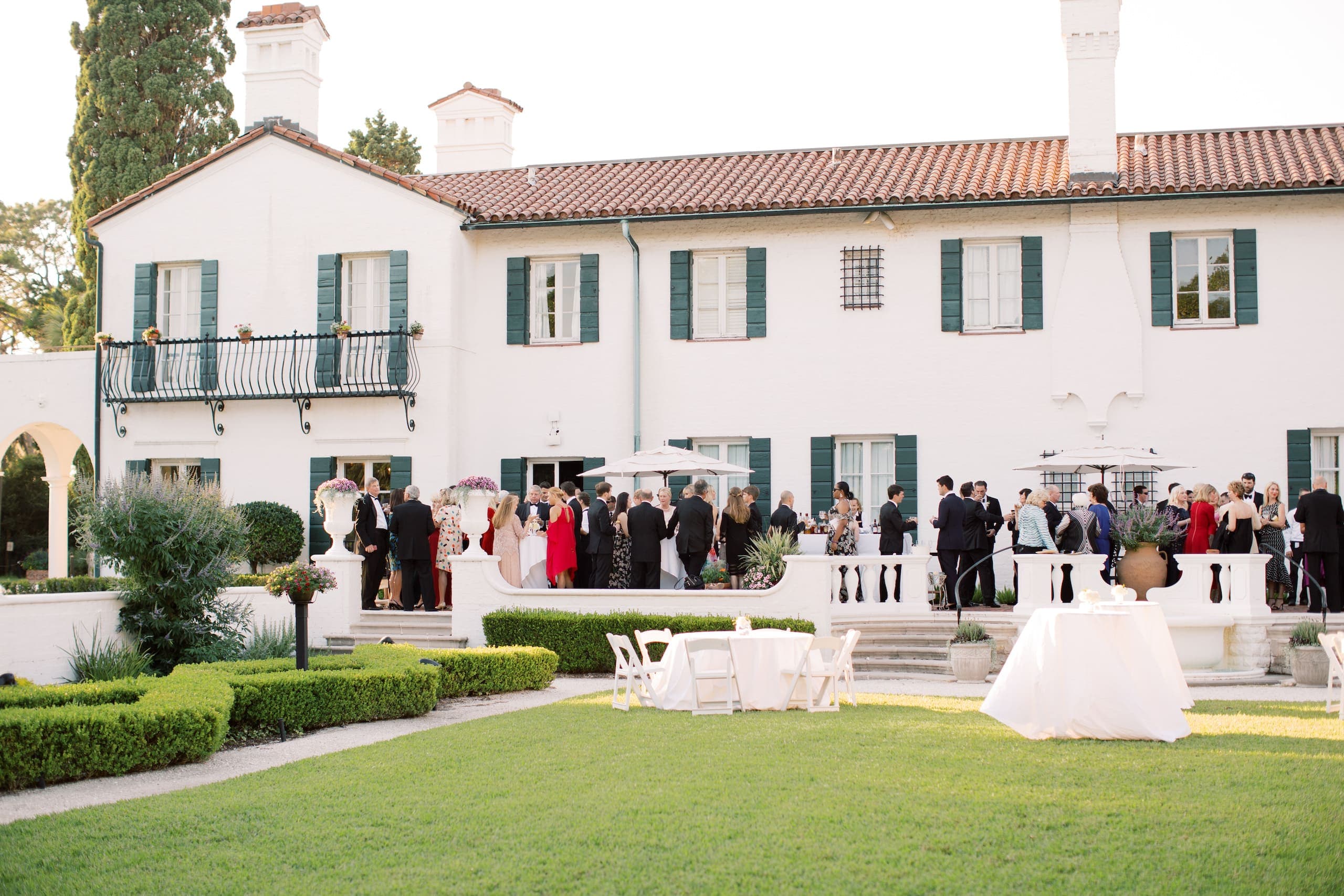 A large group of people at a venue at JICR