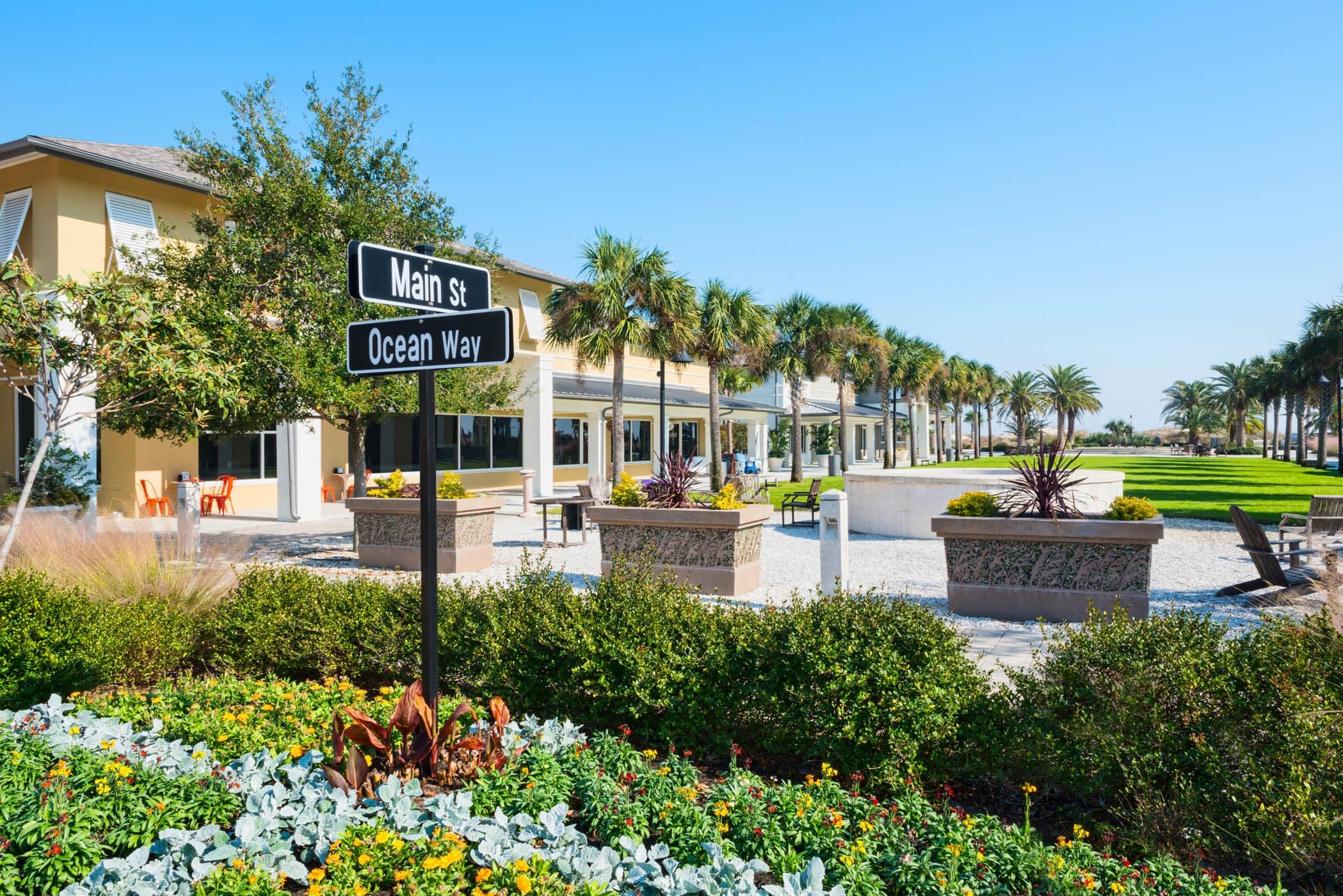 The shopping area near JIRC