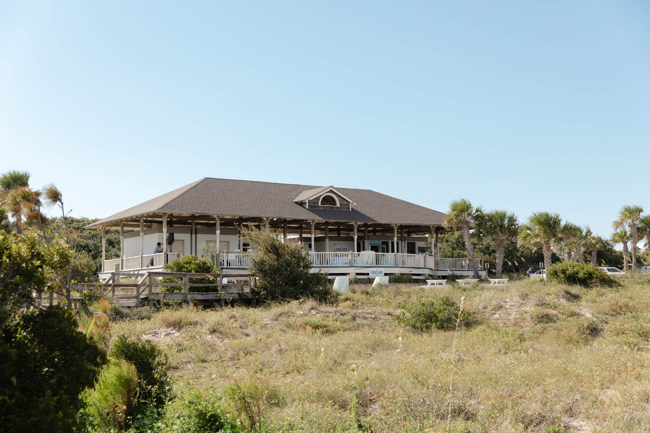 The exterior of the Sand Bar