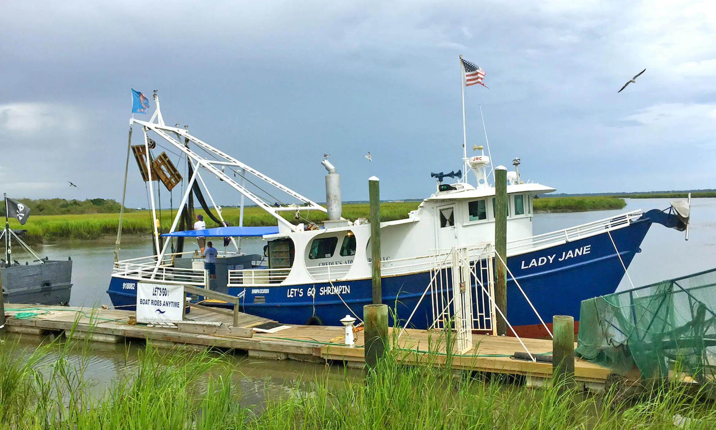 Jekyll Island Club Island Activities Shrimp Boat Excursions Lady Jane
