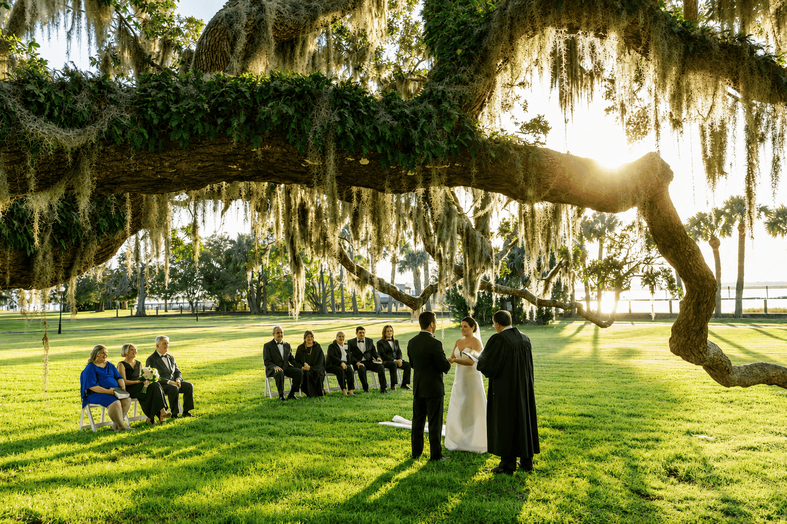 Riverfront Lawn wedding