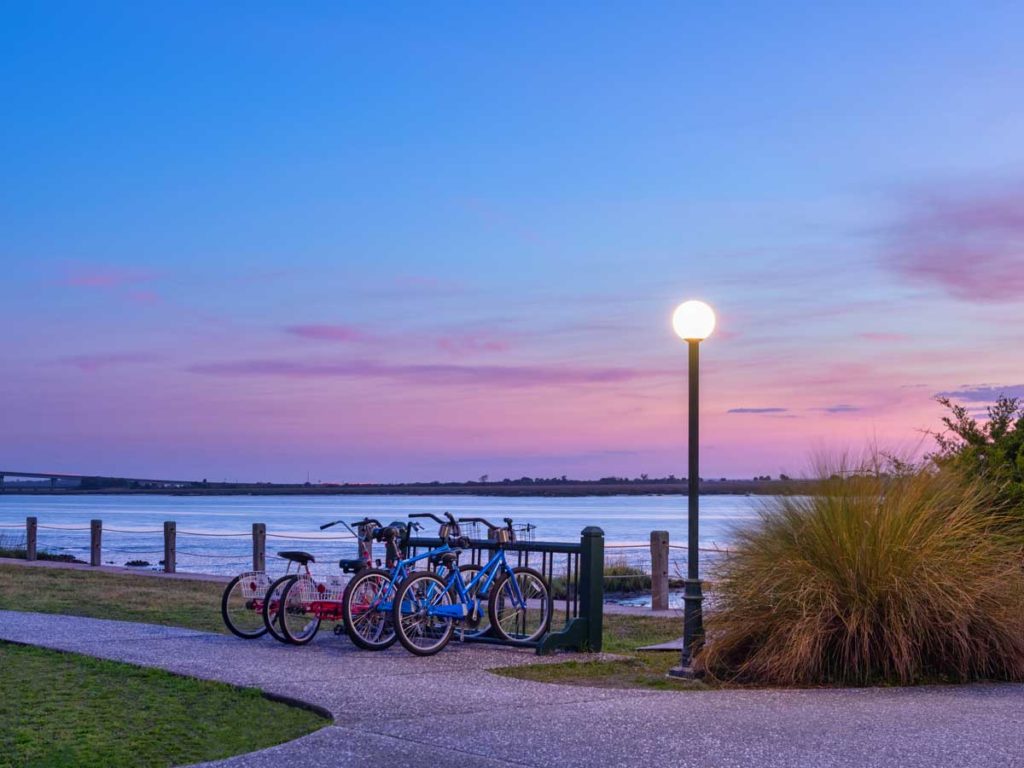 Bikes By The Water.