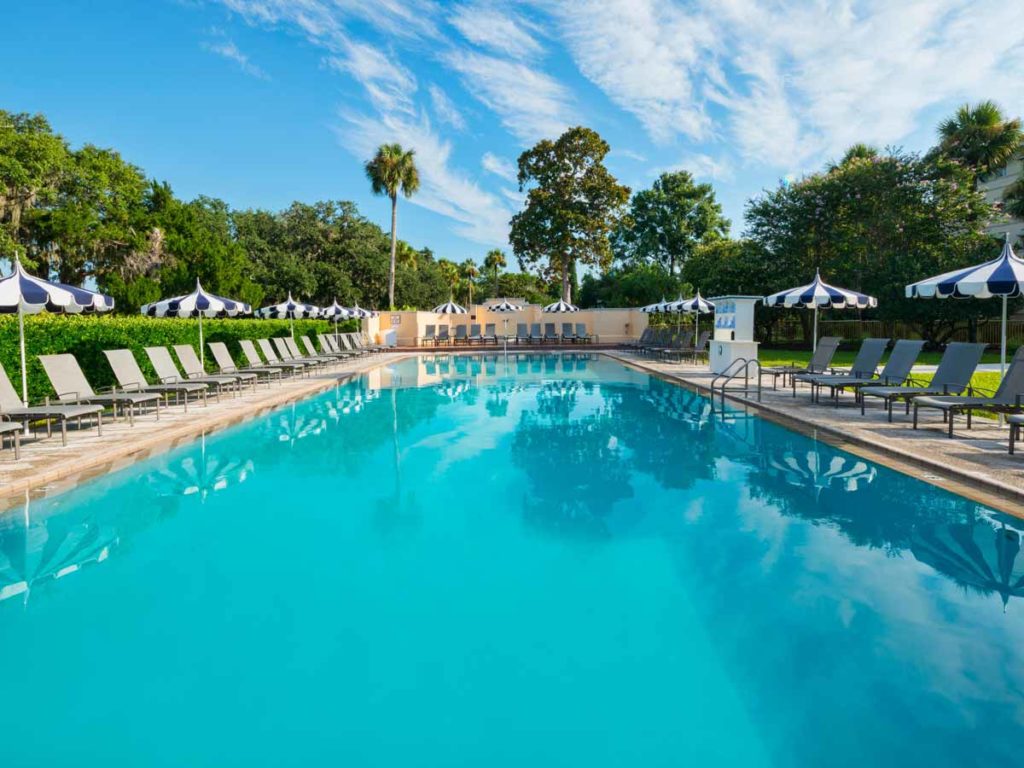 Jekyll Island Club Pool.