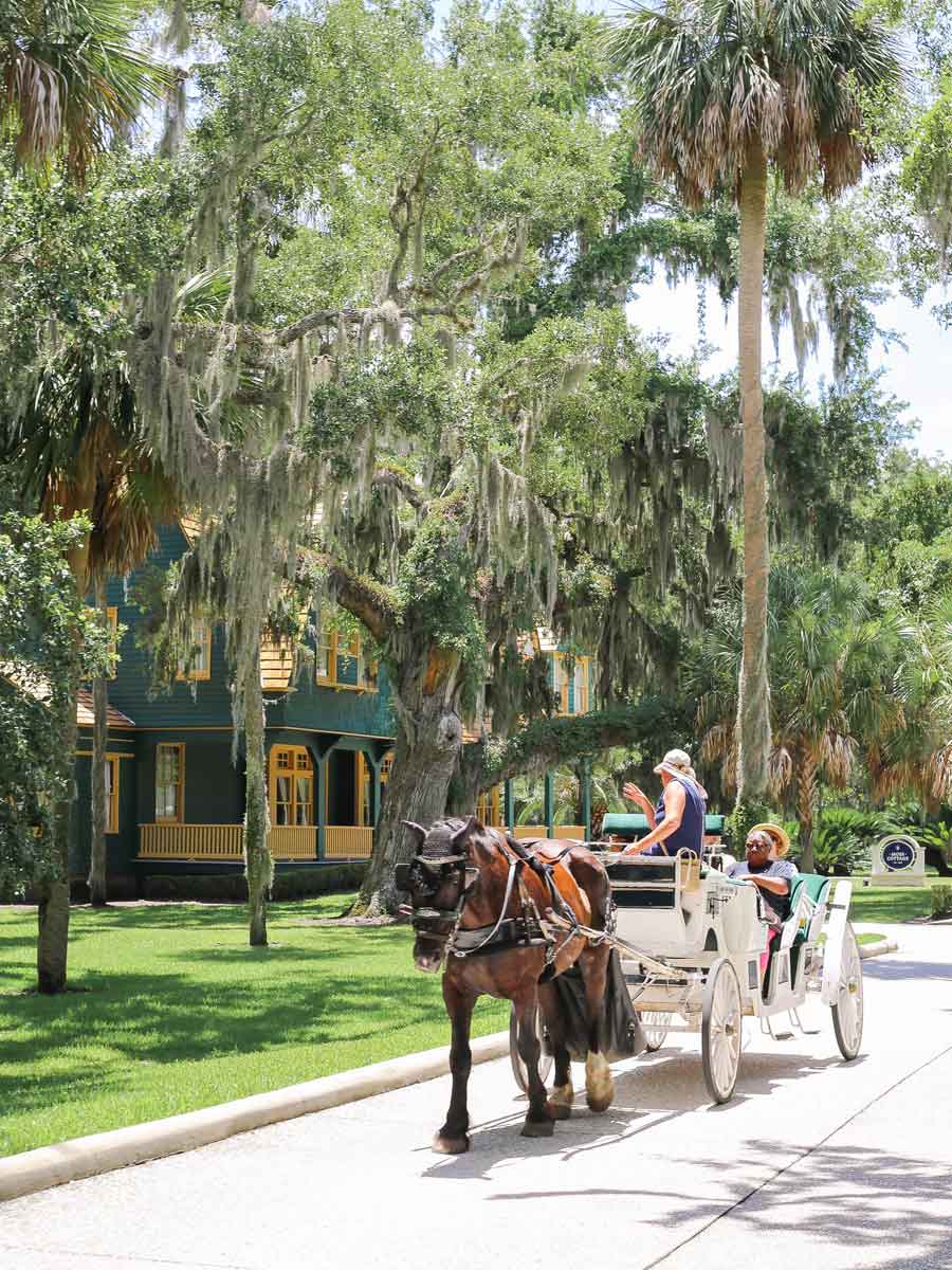 Horse Drawn Carriage Ride Around The Resort.