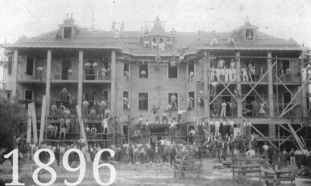 Jekyll Island Club History 1896 Sans Souci The First Condominium Build Out.