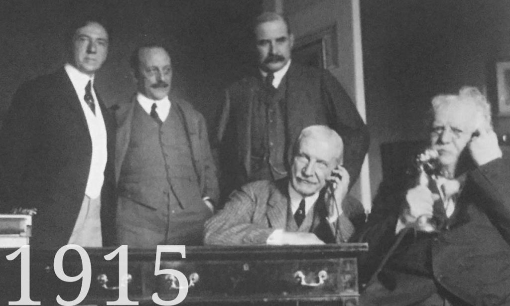 Jekyll Island Club History 1915 First Phone Call.