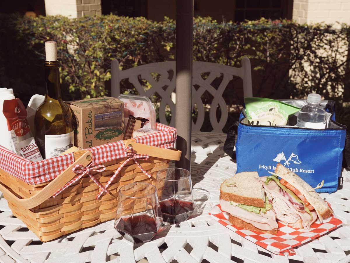 Picnic On A Table.