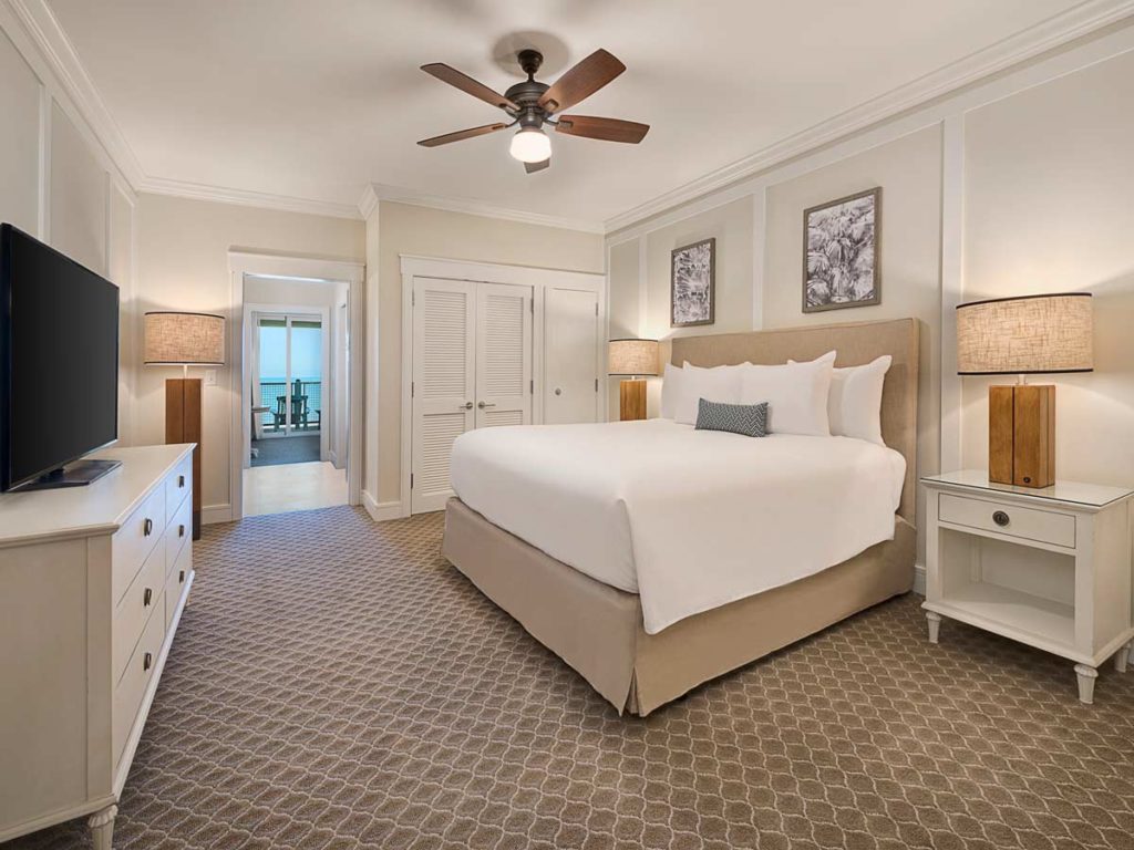 Jekyll Island Ocean Club Guestroom.