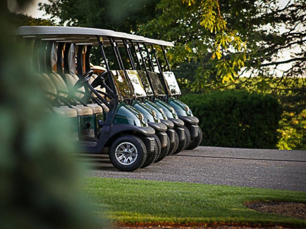 Golf Carts.