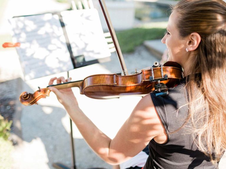 Violinist.