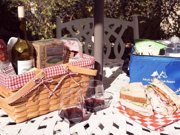 Picnic On A Table.