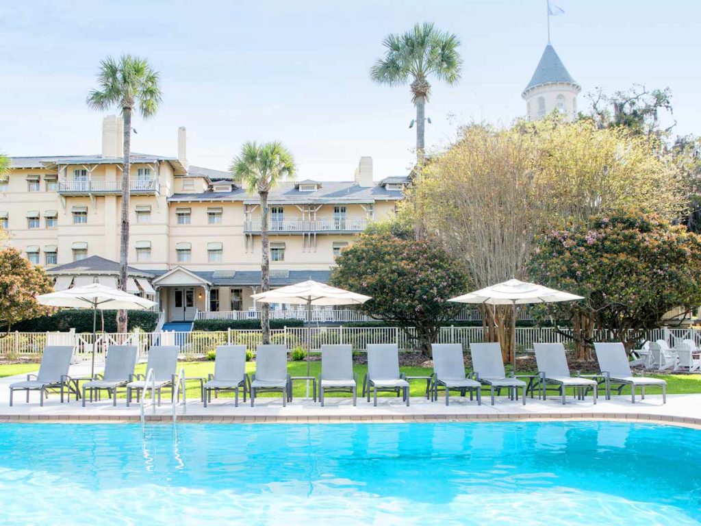 Jekyll Island Club Pool.