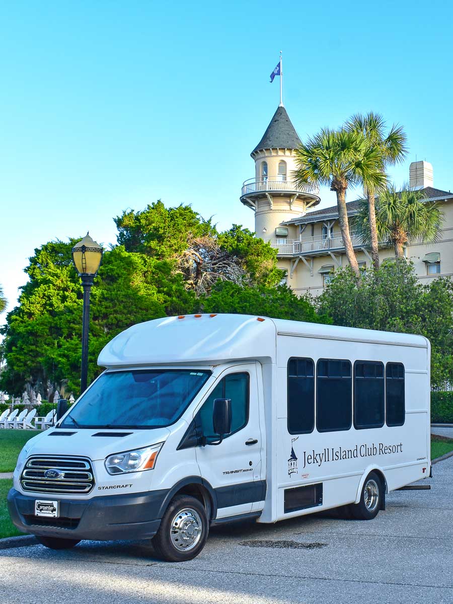 Jekyll Island Club Resort Shuttle.