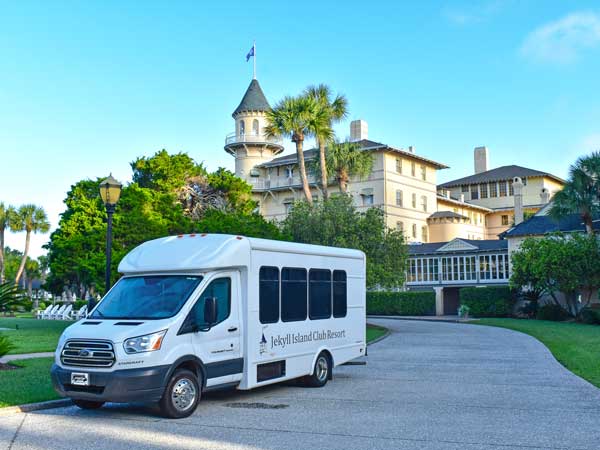 The Jekyll Island Shuttle.