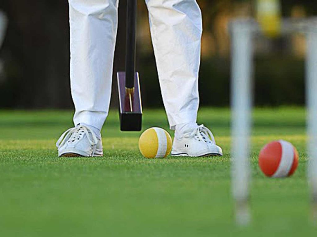 Croquet Player.