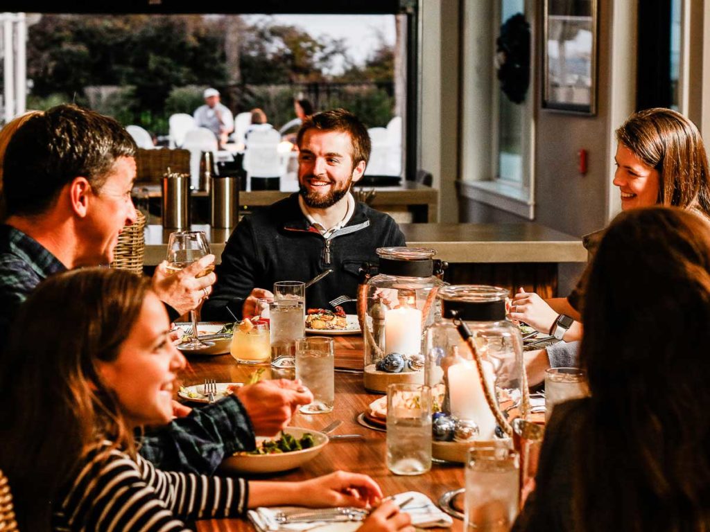 Family Having Dinner.