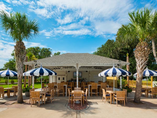 The Pool house At Jekyll.