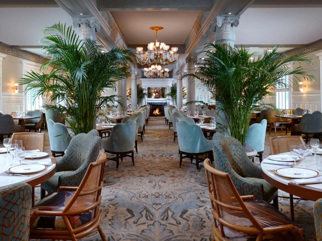 The Grand Dining Room Seating.