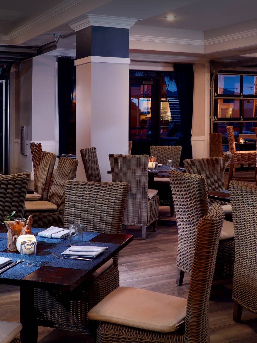 Eighty Ocean Indoor Seating.