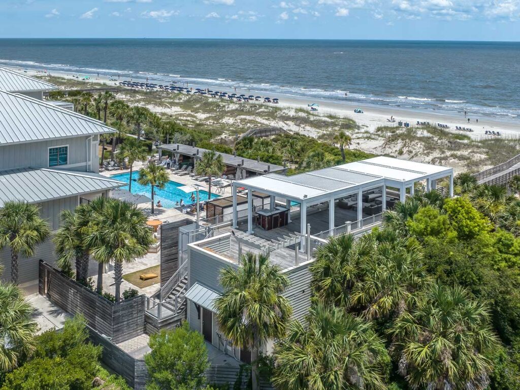 Aerial View Of The Oceanview Terrace