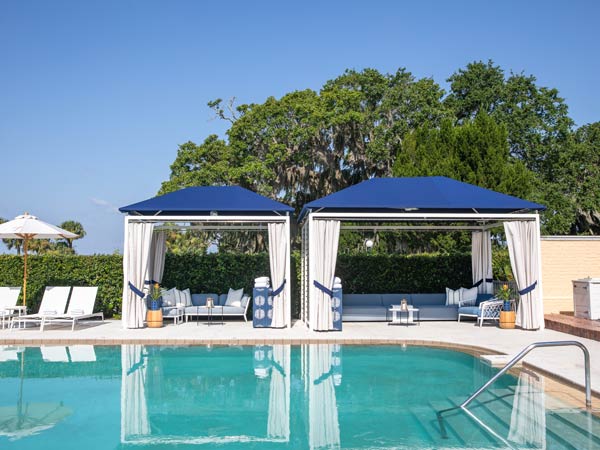 Cabanas By The Jekyll Pool