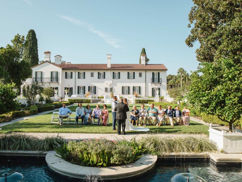 Small Outdoor Wedding Ceremony