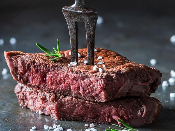 Steak On A Plate